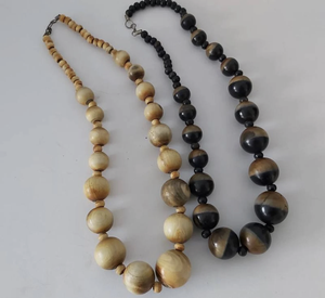 Nouveauté Collier classique en corne de bœuf de buffle pour femmes et filles Bijoux en os de style animal poli avec design naturel pour les fêtes - Product Image 5