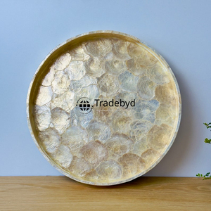 Tradebyd ถาดฝังมุกถาดให้บริการที่ทันสมัยและคลาสสิกสำหรับการตกแต่งภายในบ้าน - Product Image 4