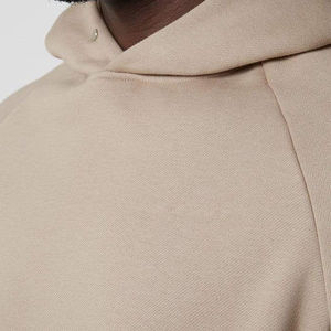 Logo personnalisé hommes 100% coton polaire hommes à capuche Top qualité polaire tissu sweats à capuche fournisseur 2025 poids lourd surdimensionné hommes sweats à capuche - Product Image 3