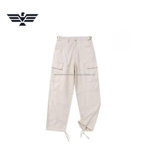 Pantalons cargo noirs légers de qualité supérieure EMPIRE TREND WEARS pour hommes, taille mi-haute, respirants, multi-poches - Product Image 3