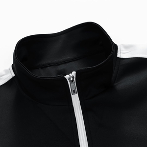 Conjunto de chándal de entrenamiento con cremallera completa para hombre, chaqueta, pantalones, entrenamiento de gimnasio, ropa deportiva para correr, cintura elástica, ligera y duradera - Product Image 3