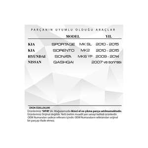 Pignon et manchon de rétroviseur latéral pour Kia Sportage, Sorenta, Hyundai Sonata - Product Image 2