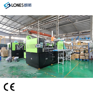 Machine de soufflage de bouteilles alimentaires et de bouteilles de boissons de 10 ml à 2 L, modèle LS-A2, 2000 BPH, 2 cavités, entièrement automatique, pour la fabrication de bouteilles PET, LONES - Product Image 6