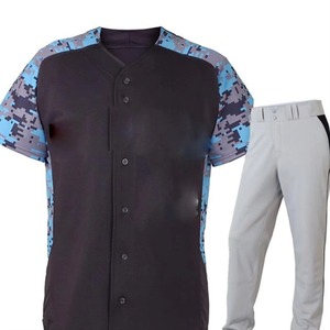Vêtements de sport unisexes respirants d'uniforme léger adapté aux besoins du client de baseball avec des uniformes de Offre Spéciale de base-ball de prix bon marché de couleur faite sur commande - Product Image 6