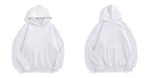 Sudadera de talla grande para hombre, sudaderas con capucha, Jersey, sudaderas con capucha de lana, sudaderas con capucha en blanco de gran tamaño, logotipo personalizado básico, mezcla de algodón - Product Image 3