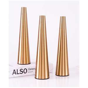 แจกันโลหะสำหรับงานแต่งงานและสถานที่หรูขนาดต่างๆและแจกันโลหะสำเร็จรูปแบบโบราณจำนวนมาก - Product Image 6