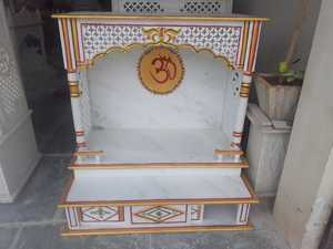 Templo de piedra de mármol tallado a mano para casa y oficina, ideal para reventa, adecuado para diseñadores de interiores y tiendas de casa - Product Image 3