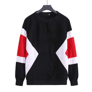 Ropa de calle de gran tamaño, mezcla de algodón de ajuste Regular, sudaderas de manga larga lavadas Vintage con cuello redondo para hombre, impresión Digital Spring Quick - Product Image 5