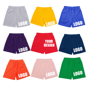Haute qualité 100% polyester hommes maille Shorts personnalisé en vrac en gros solide motif conception pour décontracté course basket-ball Gym utilisation - Product Image 1