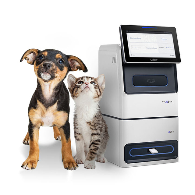 Mindray VetXpert Cube Veterinary Integrated Analyzer Biochemistry Immunoassay Analyzer for Pet Hospital