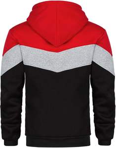 เสื้อฮู้ดผู้ชายสำหรับฤดูหนาว ผ้าฟลีซ แห้งเร็ว ระบายอากาศดี  รับผลิตตามแบบ สำหรับแบรนด์ค้าปลีก - Product Image 2