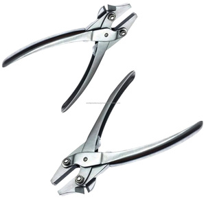 Pince coupante manuelle combinée 7 pouces pour usage dentaire, orthodontique, ORL, chirurgical, kit hospitalier, en acier inoxydable TC, coupe de précision - Product Image 6