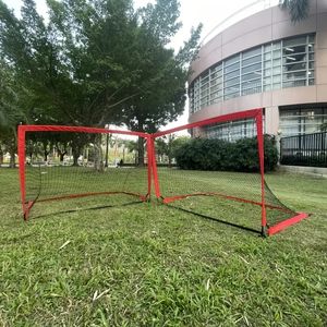 Portería de fútbol pop-up portátil, personalizable, equipo de entrenamiento de <span class=keywords><strong>red</strong></span> de fútbol <span class=keywords><strong>para</strong></span> niños de 4*3 pies/6*4 pies - Product Image 5