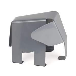 Elegantes sujetalibros de metal negro que ofrecen un acabado suave y un fuerte soporte para las tareas de organización de libros de la biblioteca del hogar - Product Image 2