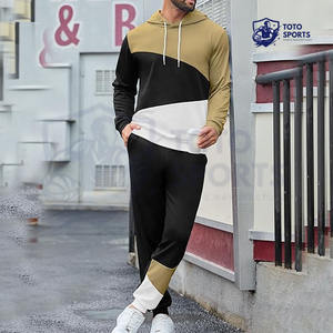 Ensemble de survêtement pour homme léger, confortable, respirant, coupe ajustée, avec logo personnalisé, différentes tailles, par le meilleur fournisseur - Product Image 4