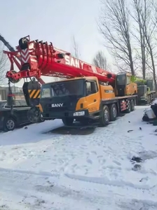 Construcción de fábrica usada, grúa Sany China de 50 toneladas usada con buenas condiciones, grúa de camión móvil Sany STC50 ton Usada en gran oferta - Product Image 6