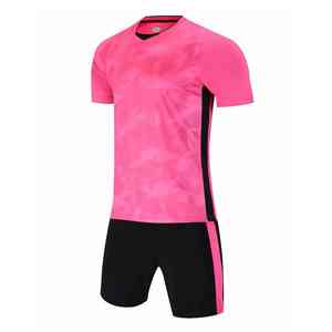 Uniforme de fútbol para niños y hombres, conjunto de fútbol transpirable, pantalones cortos, kit de entrenamiento de equipo de secado rápido personalizado, ropa deportiva de poliéster - Product Image 3