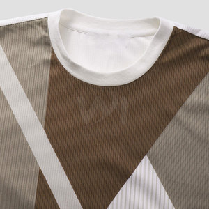 เสื้อยืดแฟชั่นผู้ชายผ้าฝ้ายแท้ 100% หนัก 280gsm 300gsm 320gsm แบบสั่งทำพิเศษ - Product Image 3