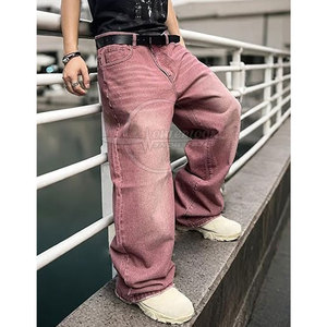 Men Acid <b>Jeans</b> <b>Baggy</b> Pants Slim Fit Men Acid <b>Jeans</b> <b>Baggy</b> Pants Comfortable Men Casual Acid <b>Jeans</b> Pants - Product Image 2