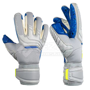 Gants de gardien de but en cuir de haute qualité pour adultes avec un design respirant ajustement réglable excellente poignée de protection des doigts - Product Image 1