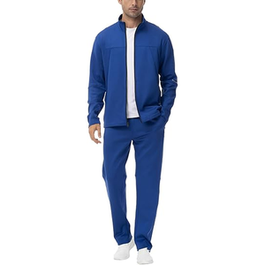 OEM 2025 Survêtements de sport pour hommes, survêtements d'entraînement et de jogging à la mode, ensemble de survêtements imprimés 2 pièces pour garçons - Product Image 3