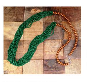 Cuentas de madera natural ovaladas doradas 9x6mm Cuentas de madera de colores personalizadas en forma y tamaño Entrega rápida desde la India - Product Image 4