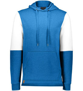 2024 vente en gros de haute qualité hommes pull à capuche Logo personnalisé imprimé surdimensionné polaire coton goutte épaule col montant en gros - Product Image 1