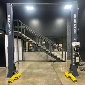 Elevador de Autos de 2 Postes, 4000 kg, Elevador Hidráulico para Taller de Reparación de Automóviles |   Plataforma Elevadora Hidráulica de Dos Postes y Cuatro Cilindros para Autos - Product Image 3