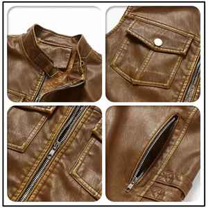 Chaleco profesional de cuero para motocicleta 2024, chaleco de motorista de piel de vaca negro perforado, chaquetas sin mangas de talla grande - Product Image 3