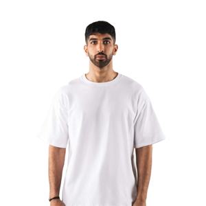 T-shirt en jersey surdimensionné personnalisé pour hommes Hip Hop Streetwear Style Tissu respirant à manches courtes Col en O Mode OEM - Product Image 6