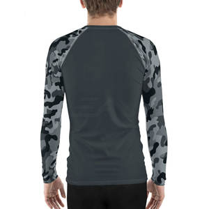 Vêtements de protection pour hommes, rashguard à manches longues, sur mesure, de haute qualité, respirant, écologique, en spandex/polyester, vente chaude - Product Image 6