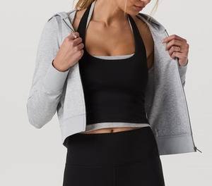 Sweat à capuche oversize tendance pour femme, style streetwear, chic décontracté, sweat à capuche zippé pour femme, superposition élégante - Product Image 3