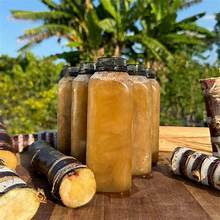 Succo di canna da zucchero crudo congelato etichetta pulita bevanda immunitaria a base vegetale pura - Product Image 3