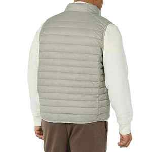 Chaleco Acolchado Transpirable con Cuello Alto y Diseño de Parches para Hombre, Chaqueta Acolchada Suave y Cálida para Invierno, Correr, Senderismo, Viajes, Ropa Urbana Moderna - Product Image 5