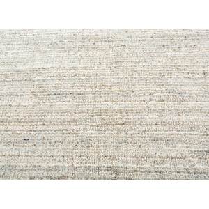 Alfombra de Lana y Viscosa Tejida a Mano con Diseño de Rayas Contorneadas, Rojo y Naranja-Hwv-51045 para Uso Doméstico - Product Image 3