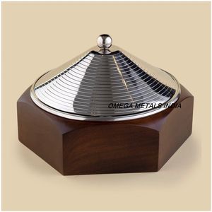 Casserole et chauffe-aliments de conception arabe les plus vendus avec support en bois pour le golfe du Moyen-Orient Exportateur de marmite de qualité supérieure - Product Image 5