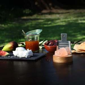 Piedra Ralladora de sal del Himalaya, sal y rallador rosa del Himalaya, trozos de sal rosa del Himalaya con rallador - Product Image 4