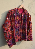 Veste Femme Bohème Ethnique Fait Main Veste Vintage Indien Boho Coton Veste Vintage Manteau Cadeau Indien Usine Prix Femmes Manteau
