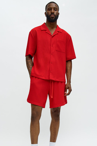Vêtements de sport pour hommes personnalisés de haute qualité, 100% coton non tissé, séchage rapide, légers, respirants, motif uni, logo personnalisé - Product Image 2