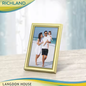 Wholesale Custom Decorative <b>Picture</b> <b>Frame</b> Moulding 4X6 5x7 8x10 8.5x11 Plastic Gold <b>Wood</b> <b>Frames</b> Gold Material <b>Picture</b> <b>Frames</b> - Product Image 5