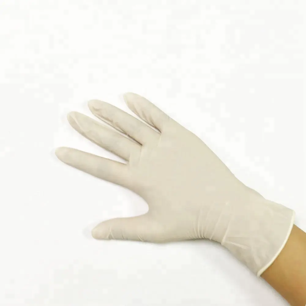 Gants en latex jetables ISO Gants alimentaires Livraison rapide Gants d'examen en latex approuvés CE en nitrile Vente en gros d'usine de Malaisie