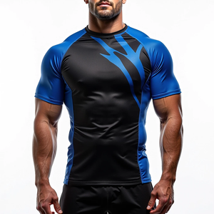 Vêtements de MMA sublimés durables en gros de gardes d'éruptions cutanées personnalisés de haute performance pour les sports de combat compétitifs et l'entraînement en salle de sport - Product Image 4