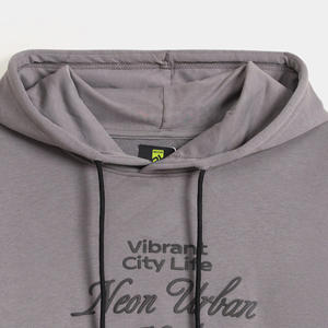 Wholesale <b>Mens</b> Custom Winter Hoodies Premium Heavy Cotton Digital Printing <b>Pullover</b> with OEM/ODM Service - Product Image 3