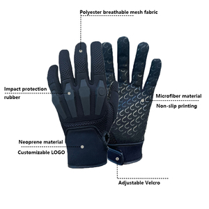 Guantes de Equitación Unisex, Transpirables, con Agarre, Ligeros, de Malla, Resistentes al Viento, para Ciclismo - Product Image 4