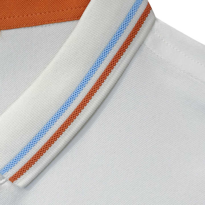 Cheap T Shirts 100% Cotton Latest No Logo Slim Fit Black White Polo Shirts Design for Men