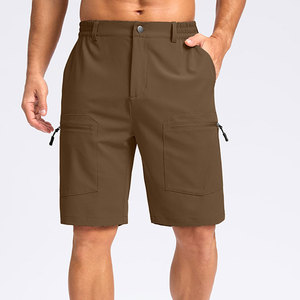 Soft Stretchy Trousers Shorts With Deep Pockets Spacious <b>Storage</b> Trousers Shorts For Daily Outdoor Activities - Product Image 2