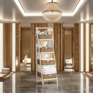 Meilleures ventes : Meuble de salle de bain moderne en teck, 4 étagères, qualité supérieure, sur mesure, écologique, accessoires inclus - À VENDRE - Product Image 6