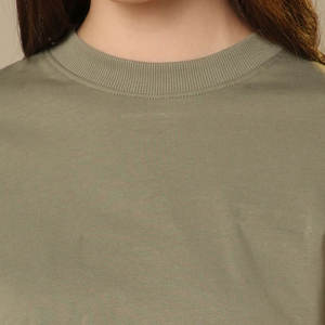 Sudadera de mujer de precio bajo de tela cálida pura, sudadera de manga larga fácil de usar, sudadera de mujer de nuevo Color - Product Image 5