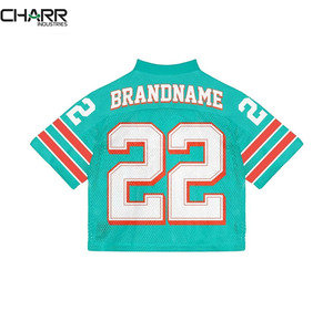 เสื้อกีฬาตาข่ายโพลีเอสเตอร์ Boxy เสื้อฟุตบอลแบบระเหิด - Product Image 4