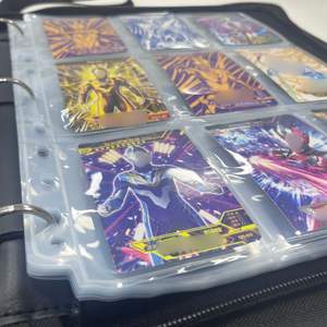 สมุดใส่การ์ดหนัง PU คุณภาพสูง ทนทาน กันน้ำ เติมได้ พร้อมซองใส่การ์ดแบบถอดได้ ความจุ 900 ใบ สำหรับการ์ดสะสม - Product Image 4